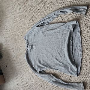 Grey winter sweater